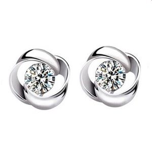 ✨Just In✨ Twisted Setting Stone Stud Earrings